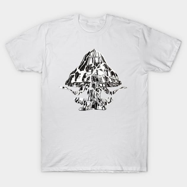 Psilly Cyben X A.I. T-Shirt by Algorithmic Output